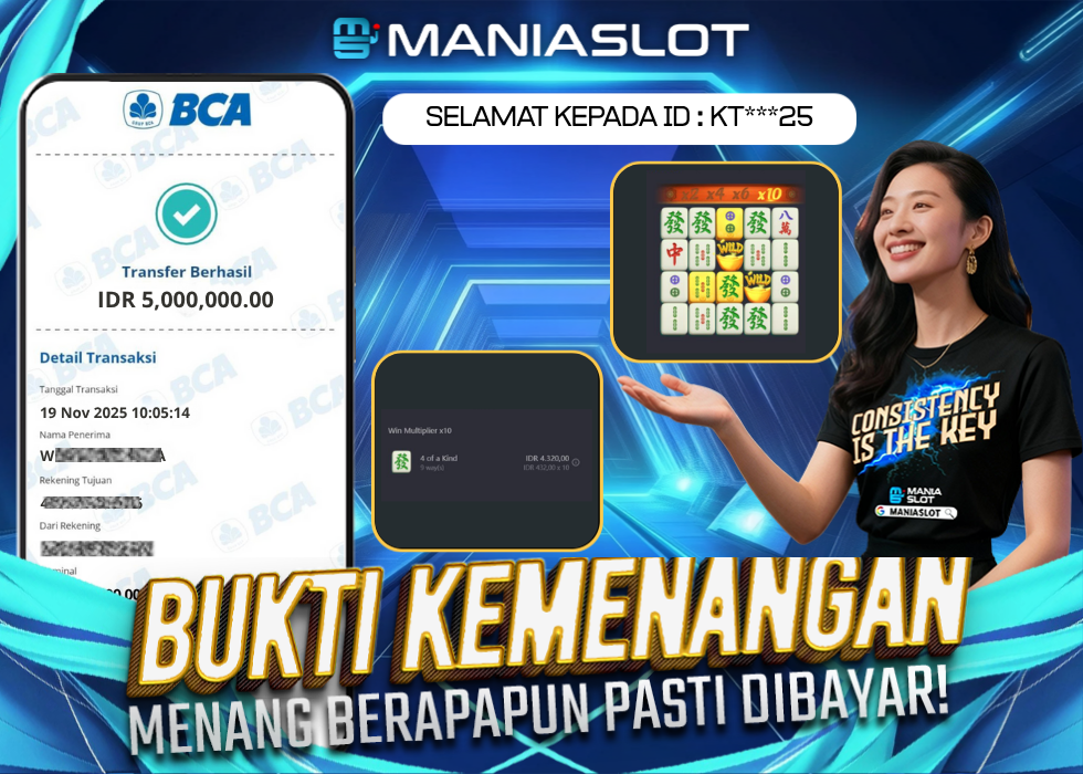 MANIASLOT-BCA